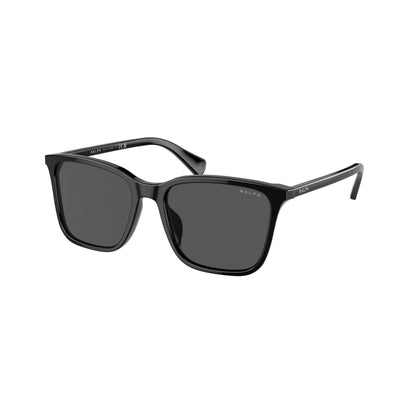Ralph RA5314U 500187 Shiny Black sunglasses angle view