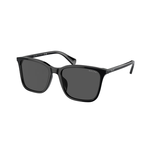 Ralph RA5314U 500187 Shiny Black sunglasses angle view