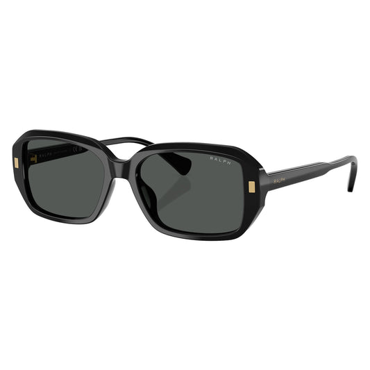Ralph RA5325U 500187 Shiny Black sunglasses angle view