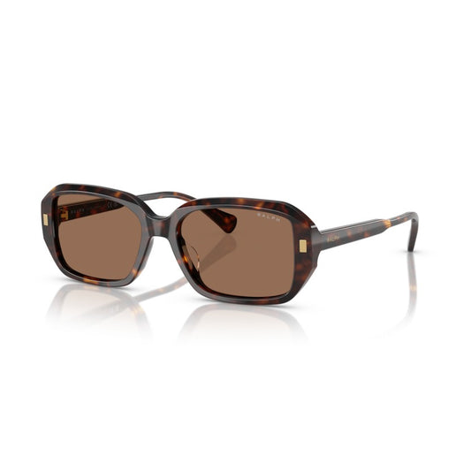 Ralph RA5325U 500373 Shiny Dark Havana sunglasses angle view