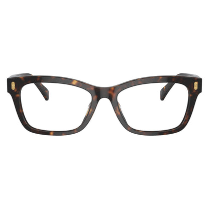 Ralph RA7154U 5003 Shiny Dark Havana eyeglasses front view