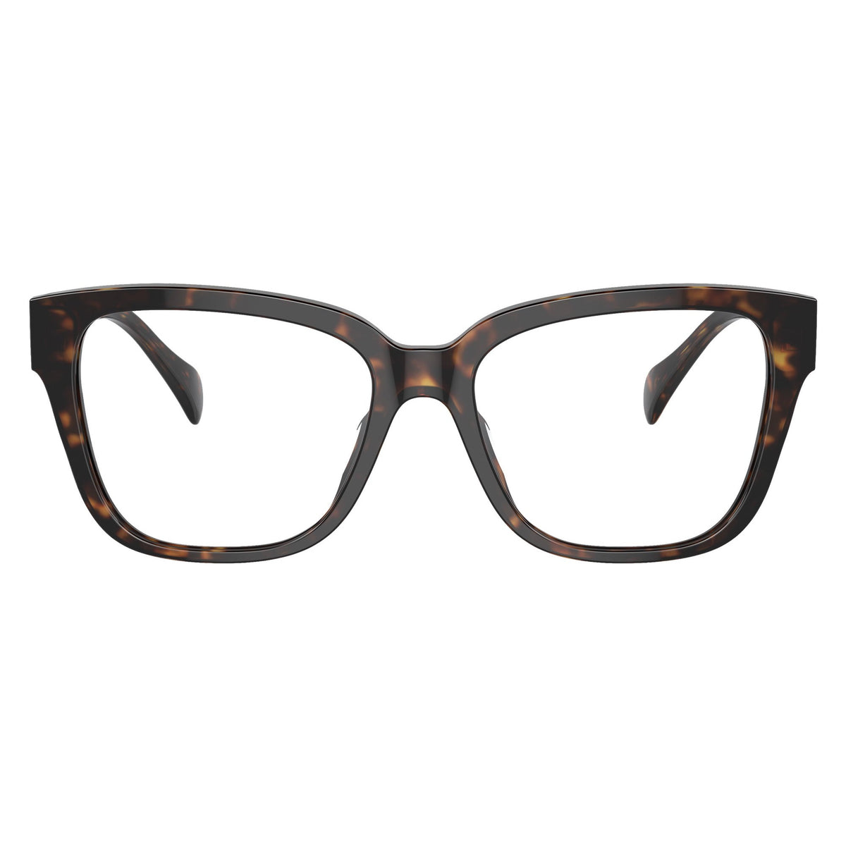 Ralph RA7162U 5003 Shiny Dark Havana eyeglasses front view