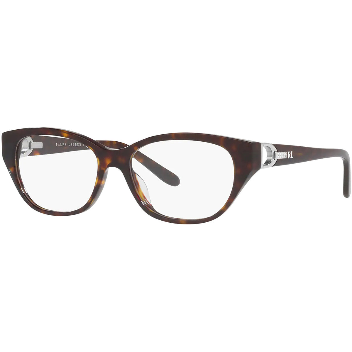 Ralph Lauren RL6227U 5003 Shiny Dark Havana eyeglasses angle view