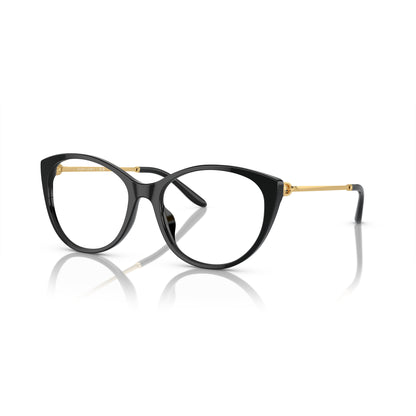 Ralph Lauren RL6239U 5001 Black/Gold eyeglasses angle view
