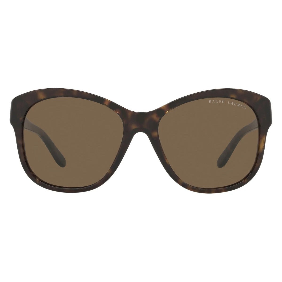 Ralph Lauren RL8190Q 500373 Shiny Dark Havana sunglasses front view