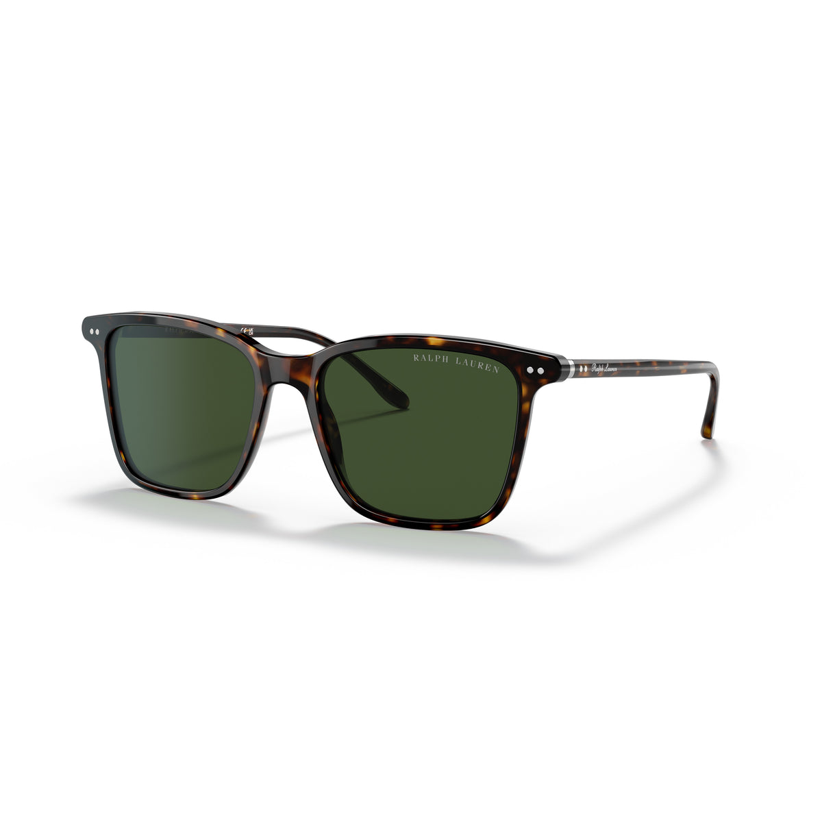 Ralph Lauren RL8199 500371 Shiny Dark Havana sunglasses angle view