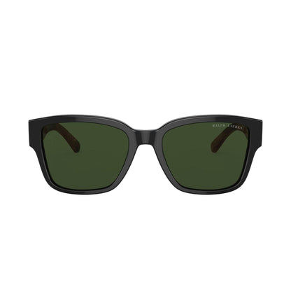 Ralph Lauren RL8205 539871 Shiny Black sunglasses front view