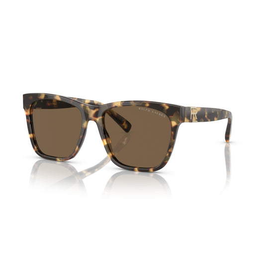 Ralph Lauren RL8212 500473 Havana sunglasses angle view