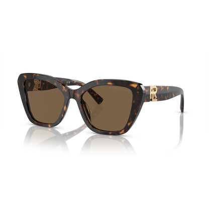 Ralph Lauren RL8216U 500373 Havana sunglasses angle view