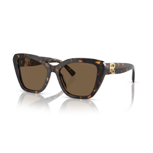 Ralph Lauren RL8216U 500373 Havana sunglasses angle view