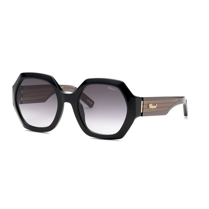 Chopard SCH362M 0BLK Super Black sunglasses angle view