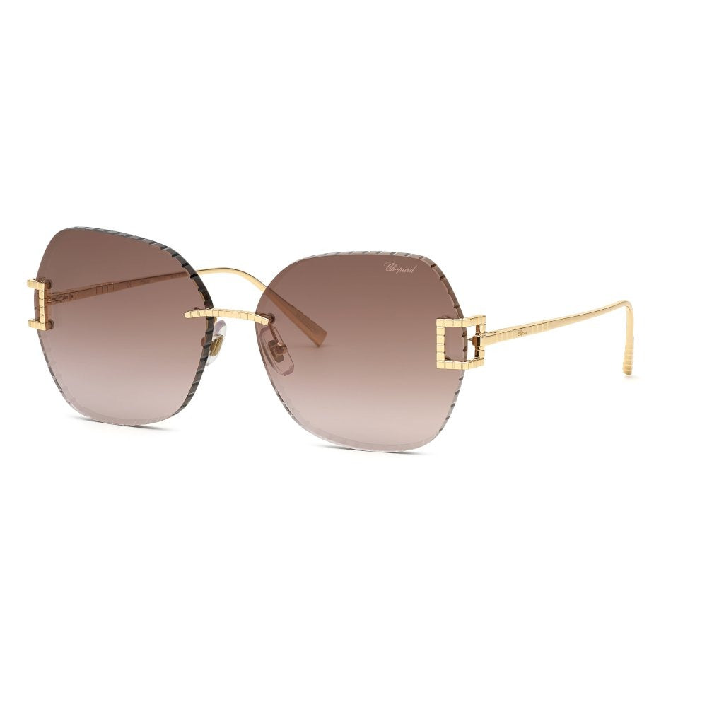 Chopard SCHG31M 300G Shiny Rose Gold sunglasses angle view