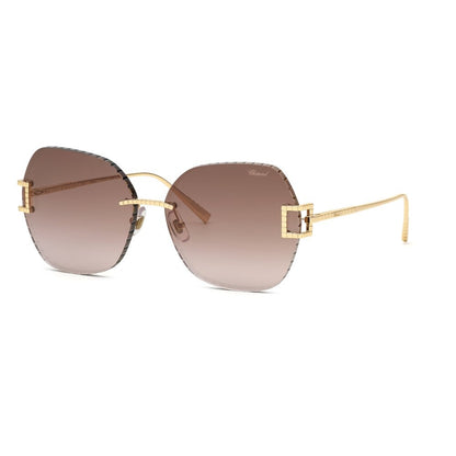 Chopard SCHG31M 300G Shiny Rose Gold sunglasses angle view