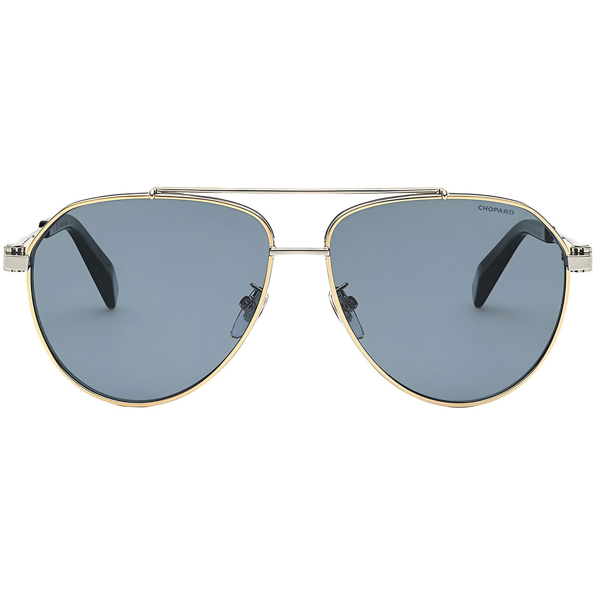 Chopard SCHG63 340P Shiny Rose Gold with Palladium Parts sunglasses front view