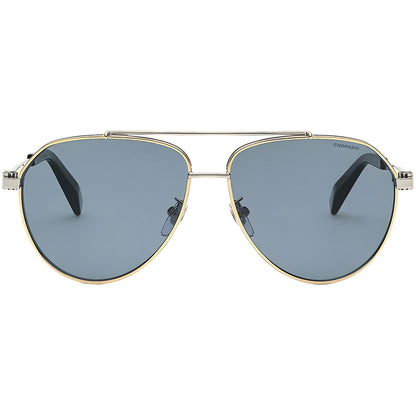 Chopard SCHG63 340P Shiny Rose Gold with Palladium Parts sunglasses front view
