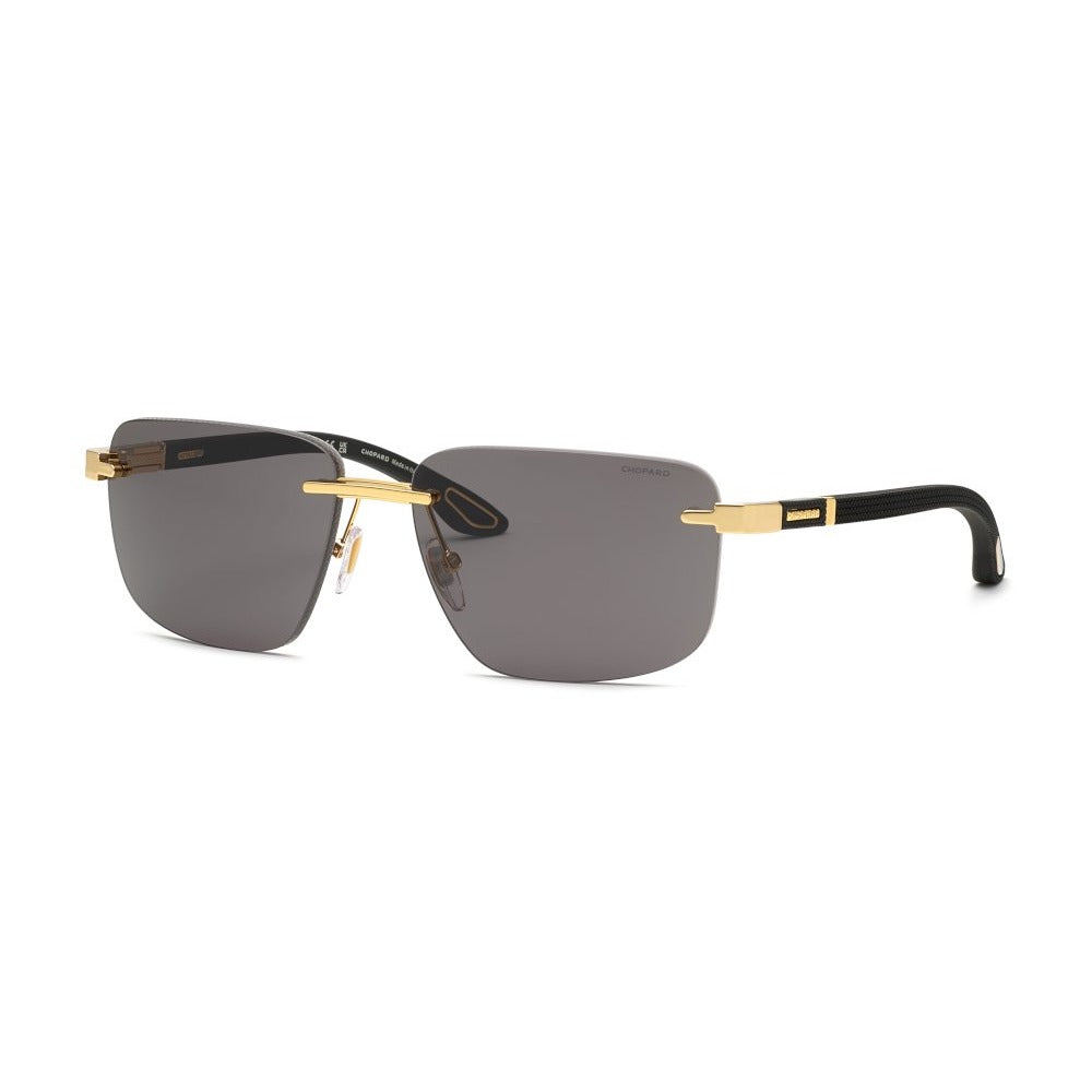 Chopard SCHL22 0400 Shiny Yellow Gold sunglasses angle view