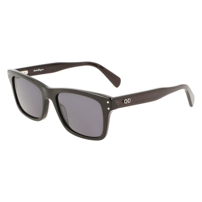 Ferragamo SF1039S 001 Black sunglasses angle view