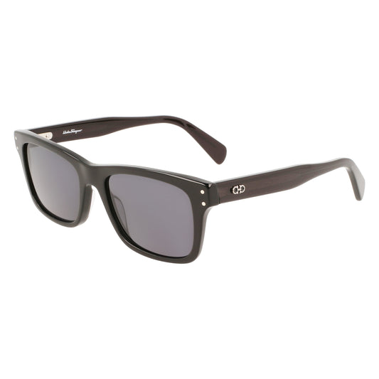 Ferragamo SF1039S 001 Black sunglasses angle view