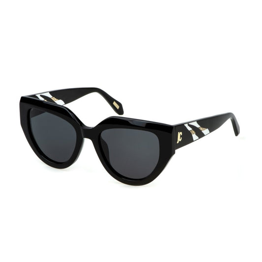 Just Cavalli SJC086V 0700 Shiny Black sunglasses angle view
