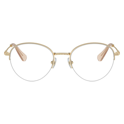 Swarovski SK1004 4013 Pale Gold eyeglasses front view