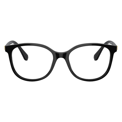 Swarovski SK2002 1001 Solid Black eyeglasses front view