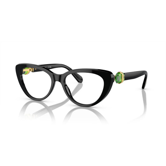 Swarovski SK2005 1001 Black eyeglasses angle view