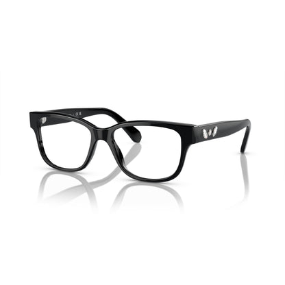 Swarovski SK2007 1001 Black eyeglasses angle view
