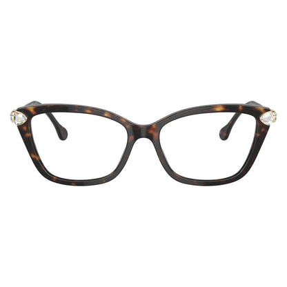 Swarovski SK2011 1002 Havana eyeglasses front view