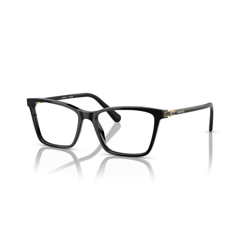 Swarovski SK2015 1001 Black eyeglasses angle view