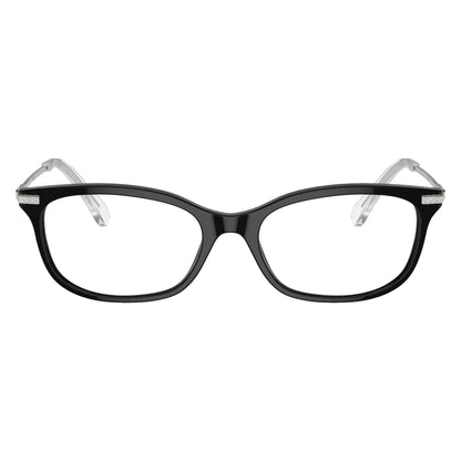 Swarovski SK2017 1001 Black eyeglasses front view