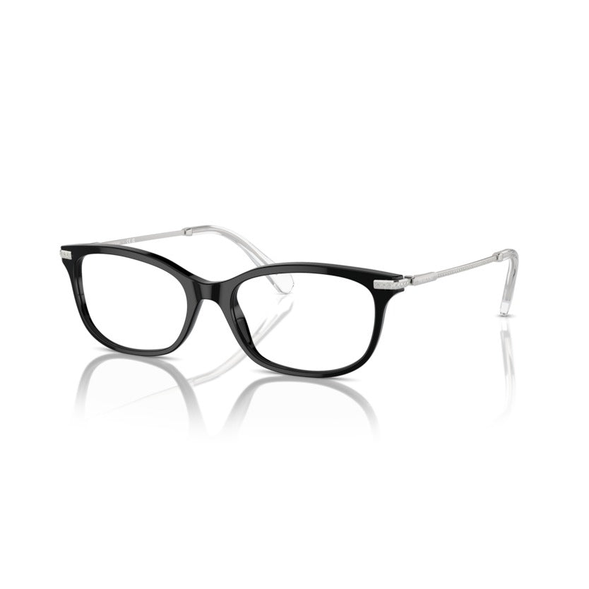 Swarovski SK2017 1001 Black eyeglasses angle view