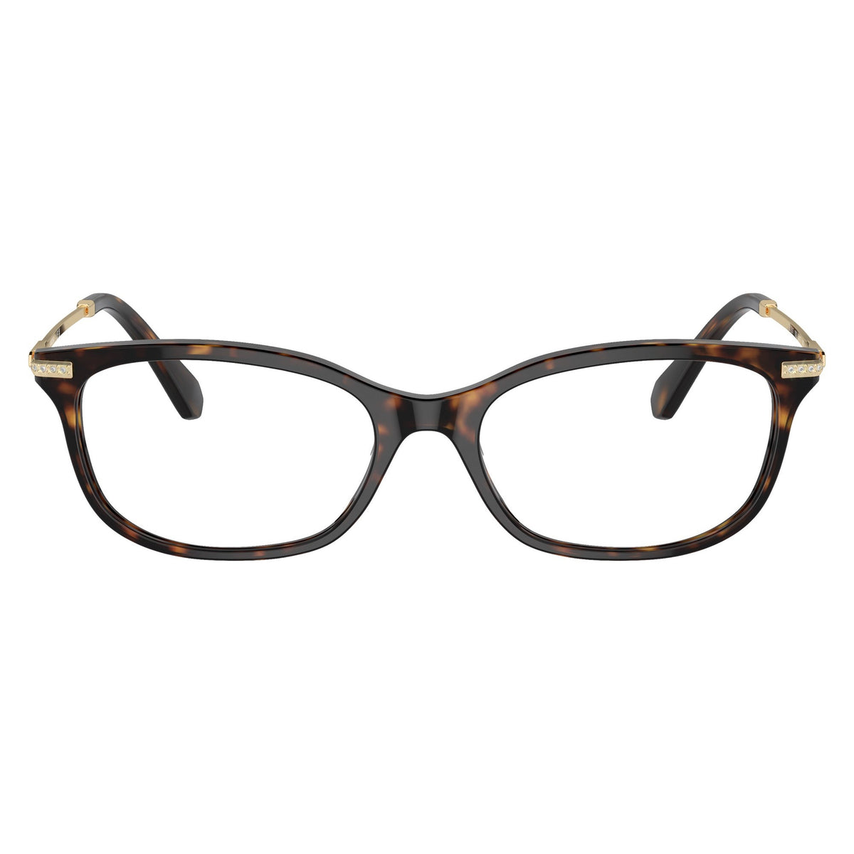 Swarovski SK2017 1002 Dark Havana eyeglasses front view