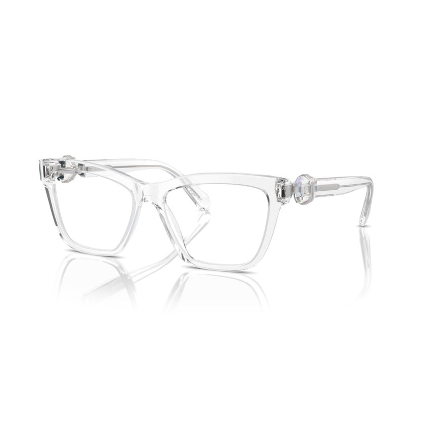 Swarovski SK2021 1027 Transparent eyeglasses angle view