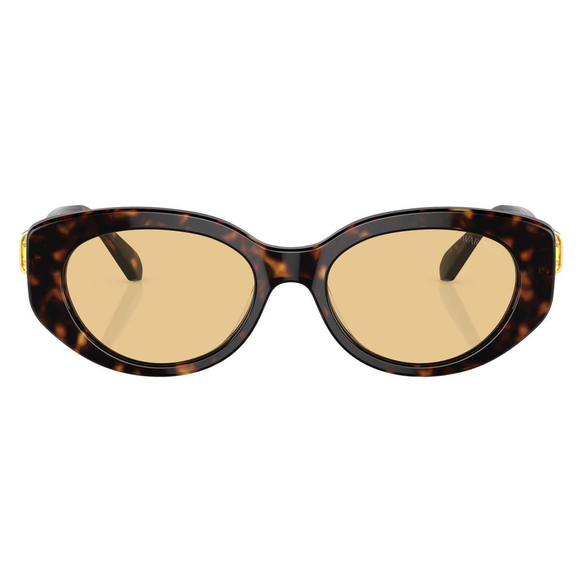 Swarovski SK6002 1002/8 Dark Havana sunglasses front view