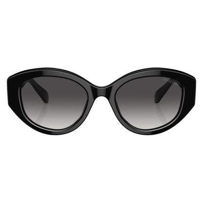 Swarovski SK6005 10018G Black sunglasses front view