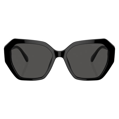 Swarovski SK6017 100187 Black sunglasses front view