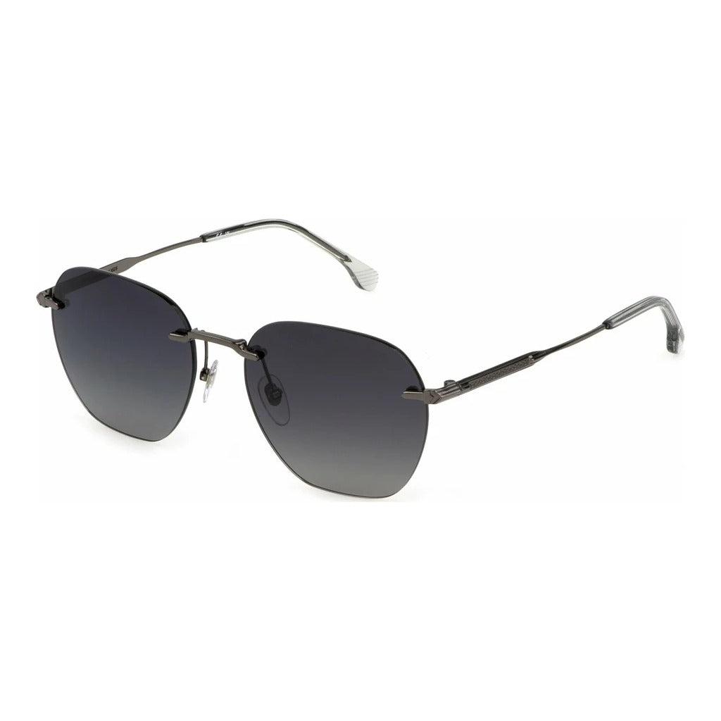 Lozza SL2421 0568 Gunmetal sunglasses angle view