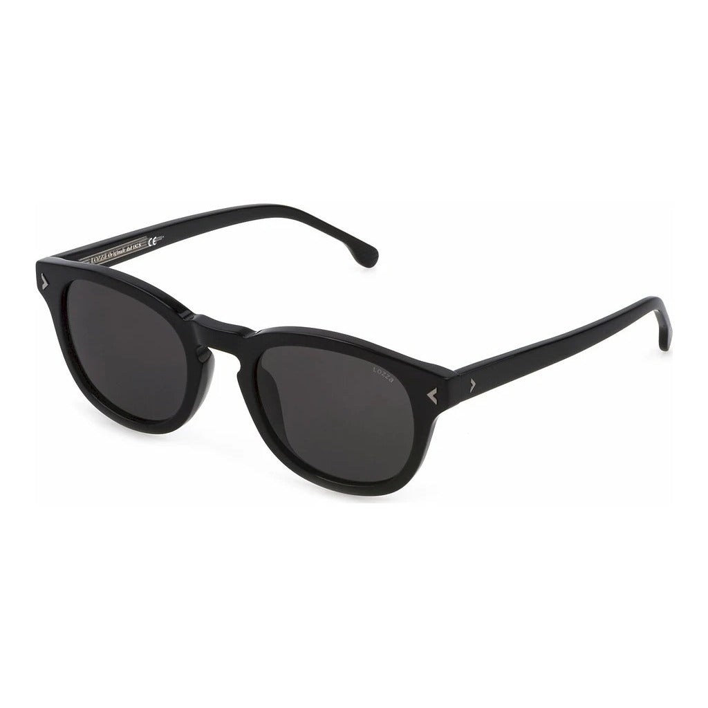 Lozza SL4284 700K Shiny Black sunglasses angle view