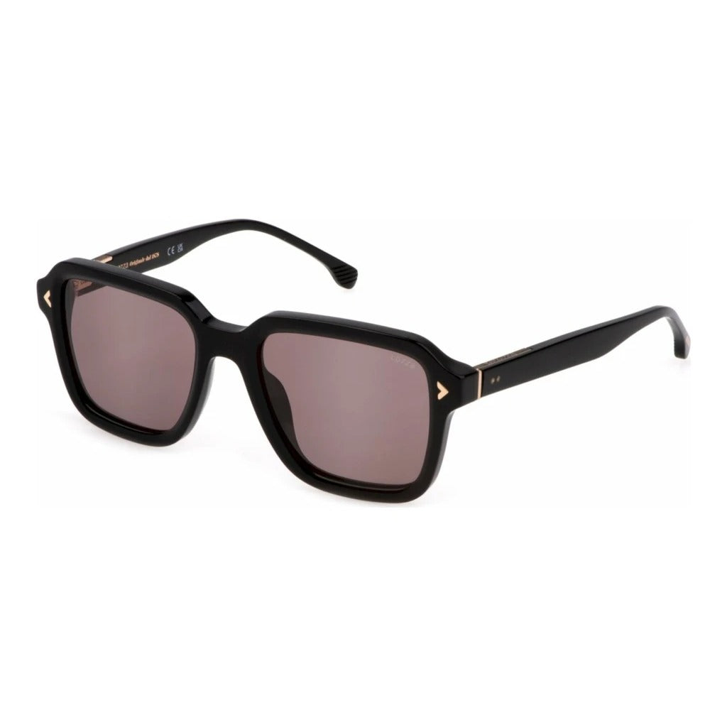Lozza SL4329 0700 Shiny Black sunglasses angle view