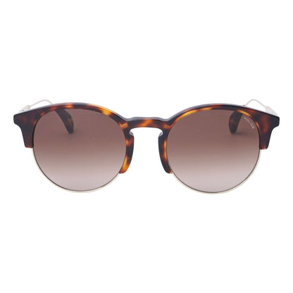 Police SPL738M 0909 Havana/Gold sunglasses front view
