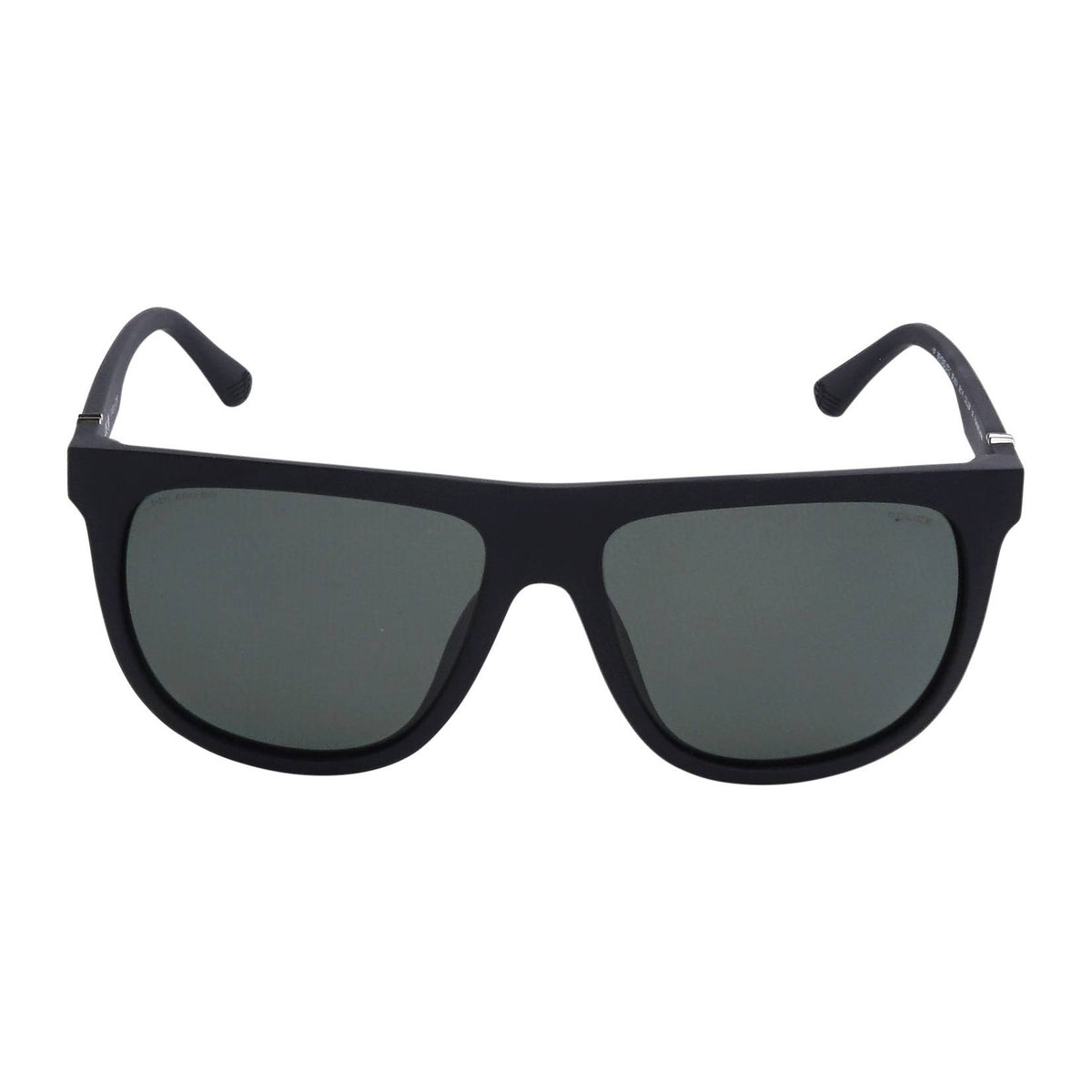 Police SPLN33E U28P Matte Black sunglasses front view