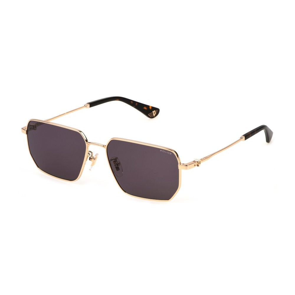 Police SPLN40M 300K Polished Rose Gold sunglasses angle view
