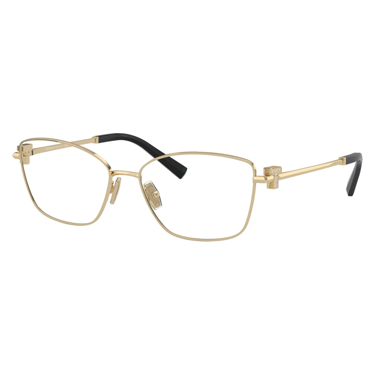 Tiffany & Co. TF1160B 6021 Pale Gold eyeglasses angle view