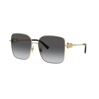 Tiffany & Co. TF3094 6198T3 Pale Gold sunglasses angle view