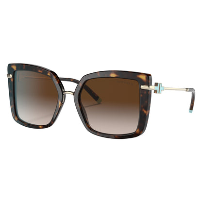Tiffany & Co. TF4185 80153B Havana sunglasses angle view