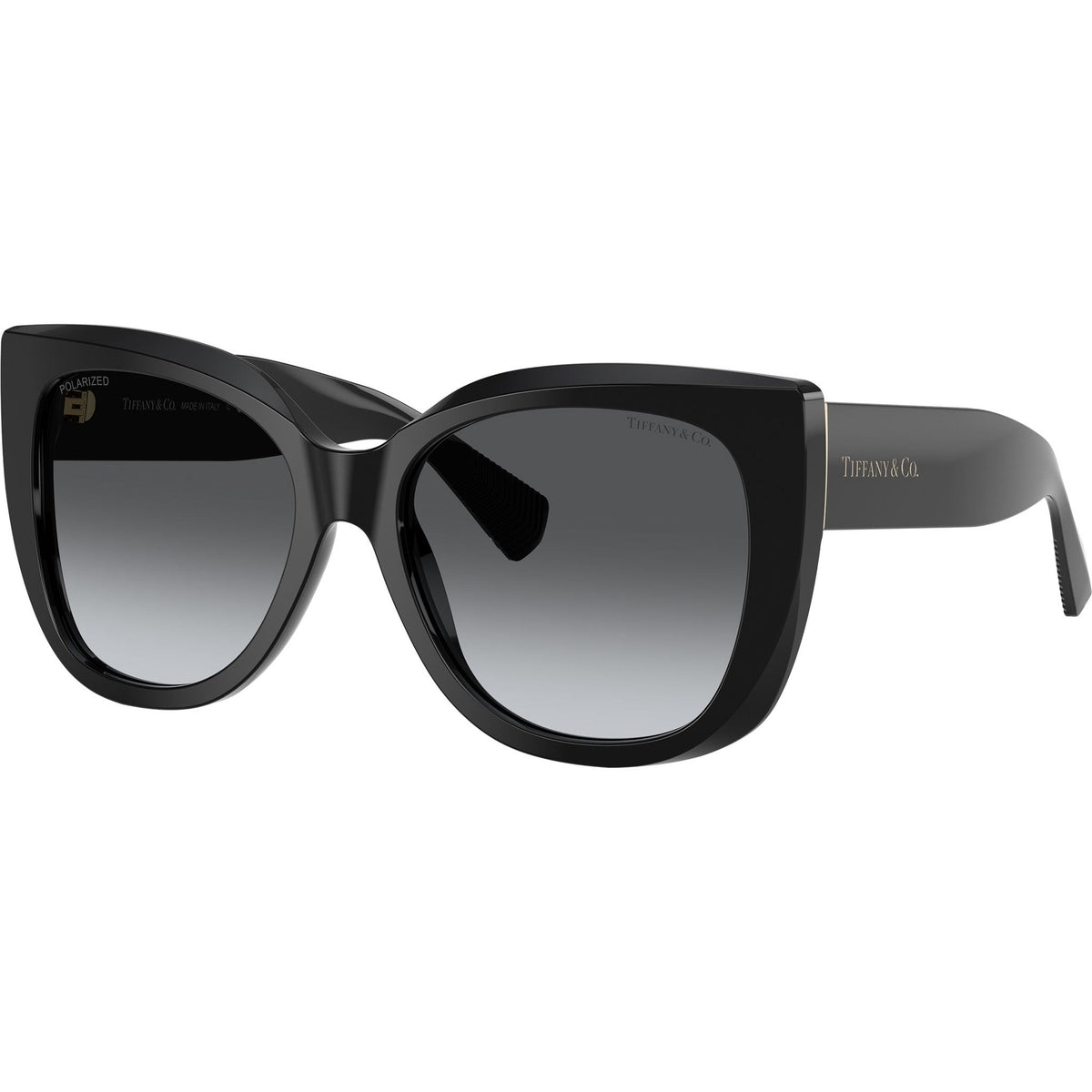 Tiffany & Co. TF4229 8001T3 Black sunglasses angle view