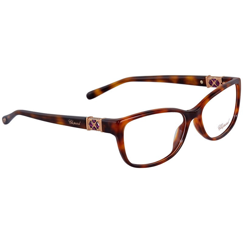 Chopard VCH226S 0752 Havana eyeglasses angle view