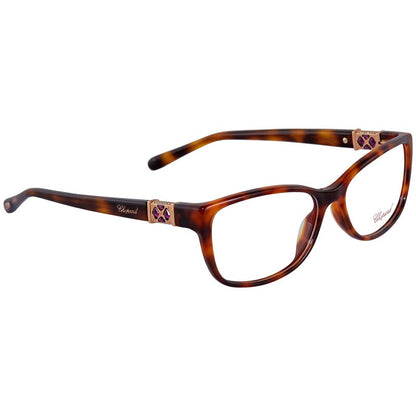 Chopard VCH226S 0752 Havana eyeglasses angle view
