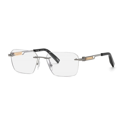 Chopard VCHG87 0509 Shiny Ruthenium eyeglasses angle view