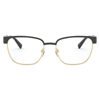 Versace VE1264 1436 Matte Black/Gold eyeglasses front view